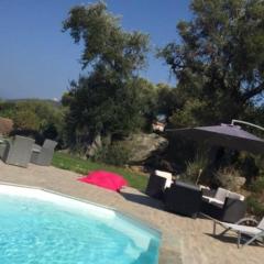 Villa luxe bord de mer avec piscine et grand jardin