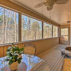 Hot Springs Village Escape with Deck and Garage!