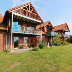 idyllsiche Lage, Ferienwohnung mit Terrasse, Meerblick - Haus Sonnenblume FeWo 04