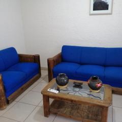 Departamento la crucecita, con aire acondicionado, excelente ubicación, en segunda planta