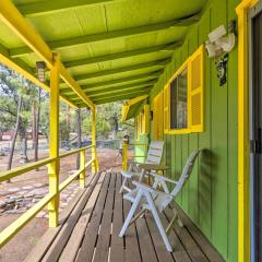 Direct Trail Access and Deck Bright Pine Cabin!