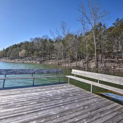 Lakefront Table Rock Getaway with Private Swim Dock!