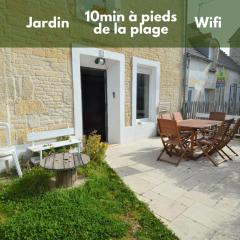 Maison de charme bord de mer - Avec jardin et wifi