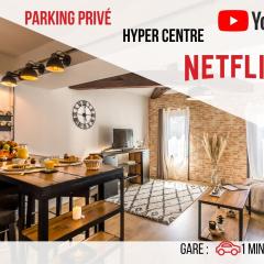 Parking Privé - Spacieux T2 en Hyper centre