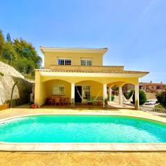 3 bedrooms villa with private pool enclosed garden and wifi at Vidreres 8 km away from the beach