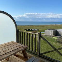 La mer vue d'en haut , duplex à la naturelle sur la côte d'opale