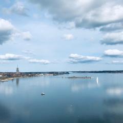 Panoramablick Ostseefjord Schlei