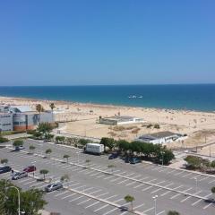 Excelente Vista Mar - T1 na praia de Monte Gordo