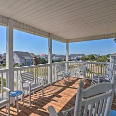 Murrells Inlet Home with 3 Decks - 1 Block to Beach!