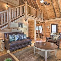 Gatlinburg Cabin with Loft and Game Room 1 Mi to Town