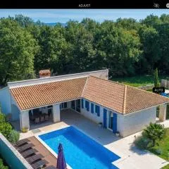 Villa Blanca with a heated private pool