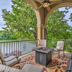 Private Dock and Water Views Hot Springs Abode!