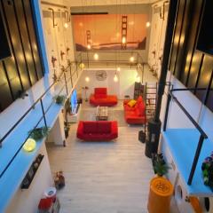 Loft 10 personnes centre de Blois avec jacuzzi