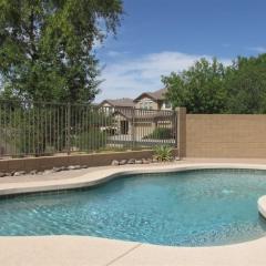 Gated house near South Mountain with pool heater, BBQ
