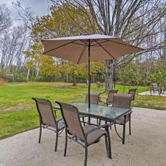 Pet-Friendly Charlevoix Cabin Walk to Lakefront!