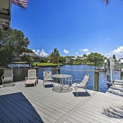 Riverfront Cape Coral Property with Epic Boat Dock!