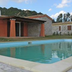 Terraced bungalows on the Costa Rei