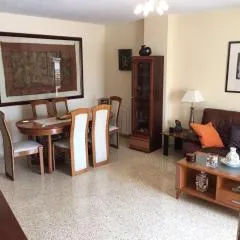 Playa Gandía, gran terraza, wifi, piscina, parking