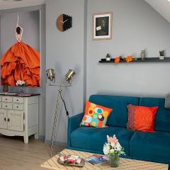 SUPERLOGIS - Sous Les Toits - T2- 3étoiles - BLOIS-HYPERCENTRE 1 chambre 4 personnes
