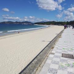 Piso con aparcamiento cerca de playa Samil