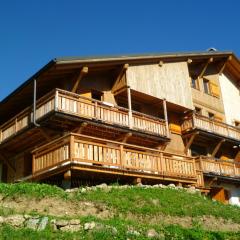 Appartement de 3 chambres avec jardin amenage et wifi a Notre Dame de Bellecombe a 1 km des pistes