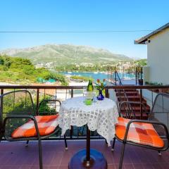 Room in Cavtat with sea view, balcony, air conditioning, W-LAN 3686-1