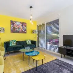 L'appartement JARDIN avec vue montagnes