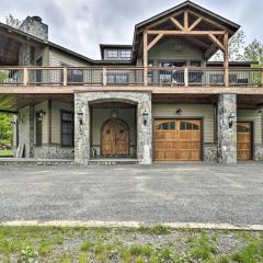 Elegant Mtn Chalet with Deck 1 Mi to Mt Snow!