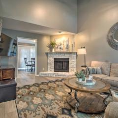 Modern Townhome with Fireplace Near Stoll Park