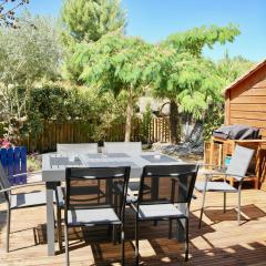 Maison pour 5, proche plage, piscine commune