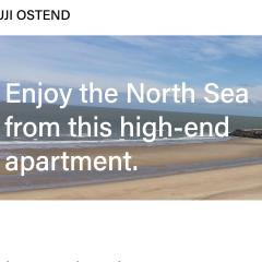 Geniet van de zee met dit top-appartement Fuji Ostend