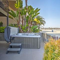 Bayfront San Diego Getaway on Boardwalk with Hot Tub