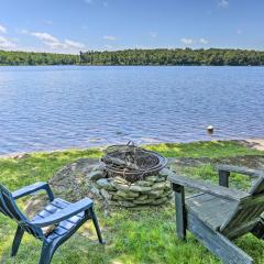 Rock Hill Home with Fire Pit on Wanaksink Lake!