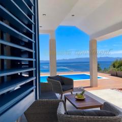 Seaview pool apartment-Lumière, Island Hvar-Gdinj