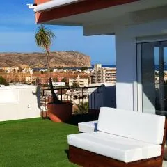 Spectacular penthouse 100m from beach