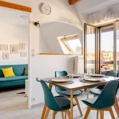 Duplex by the sea in Normandy