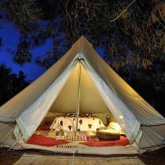 Glamping at a Lovely Tent in Skiaxtro- Marathopoli