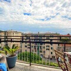 appartamento di fronte alla pista ciclabile con 2 camere da letto e wifi