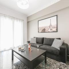 Athens Central Pangrati - Varnava Square Modern Apartment for 5