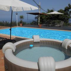 Al Villino Sunshine in villa con piscina ed idromassaggio