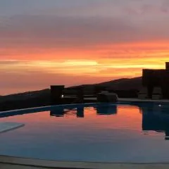 Cycladic house with panoramic view