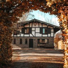 Le Grand Cerf 25 pers, Malmedy- Chalet rustique, jardin