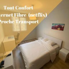 Chambre calme (Neptune)-Proche Gare & Hyper centre