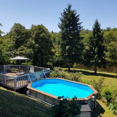 Les Deux Lacs - Stunning Gite, with private swimming pool and 2.75 acre fishing lake