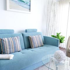 Apartment Portonovo La Paloma Amazing sea view & swimming pool-good wifi -free AC- private parking