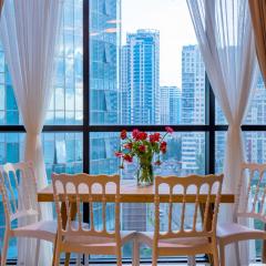 Entire flat with city skyline view - two bedrooms