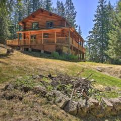 Large Cabin with Fire Pit and Grill on 34 Acres!