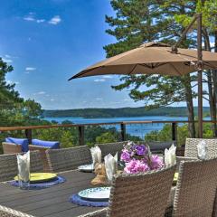 Upscale Cottage with Furnished Lake-View Deck!