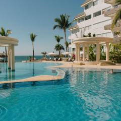 A PIE DE PLAYA CON ALBERCA JACUZZI VISTA AL MAR