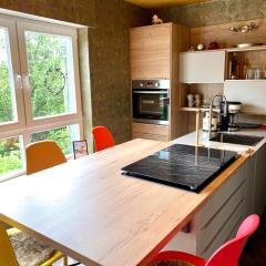 Maisonette - 2 Schlafzimmer - Wohn-Küche - Balkon - Hohes Venn - Monschau - Eifel - Hunde willkommen beim Hof Vierzehnender - Islandpferde